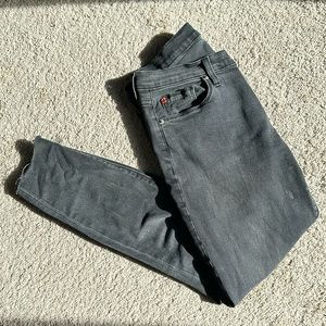 Hudson black Krista super skinny jeans